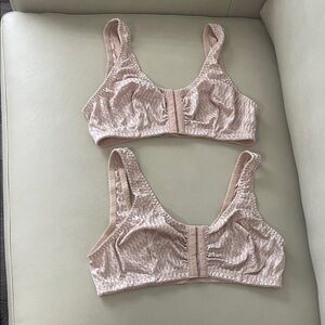 Chic Blush Textured Bralette